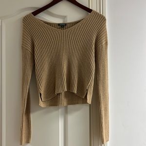 Wild Fable Tan Sweater